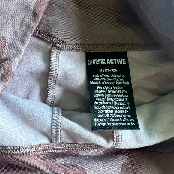 PINK Camo leggings - Picture 4 of 10